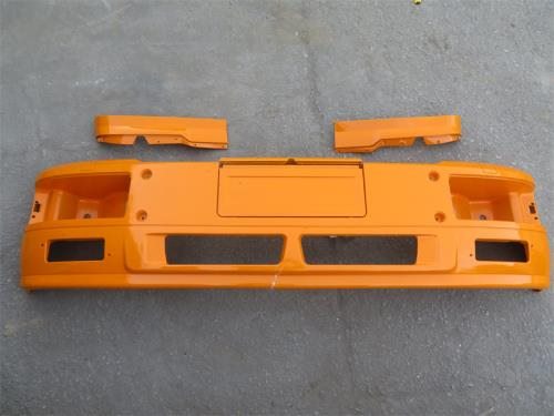 Бампер SHAANXI F2000 цельный (в сборе верх и низ) желтый