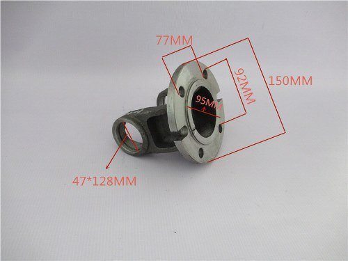 Фланец кардана XCMG ZL50G/LW500F D=150 крестовина 127*48 /Отверстий = 6